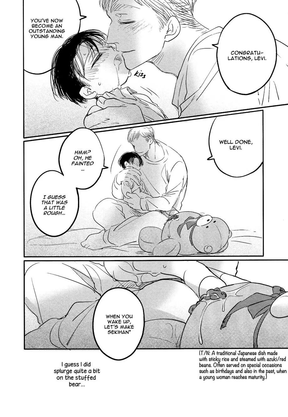 Congratulations, Levi-kun [yaoi] Chapter 1000 Page 28